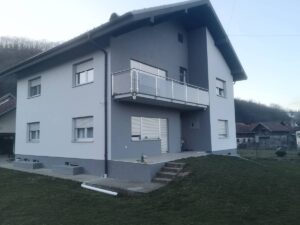 Gelenderi i ograde u kombinaciji Inox - Staklo